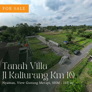 Area Jl.Kaliurang Km. 10 Jogja, Tanah View Sawah Cocok Villa