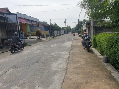 Dijual Cepat Tanah Pekarangan Utara Mojosongo Solo - Plesungan