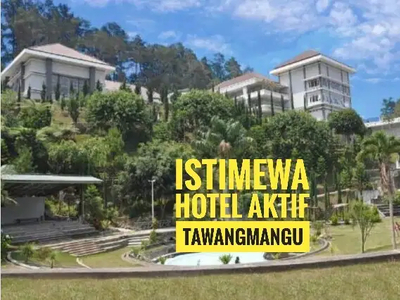 DIJUAL, Hotel Aktif di TAWANGMANGU, Lokasi Baguss