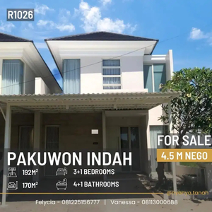 Dijual Rumah Full Furnish Vila Bukit Regency Regensi Pakuwon Indah