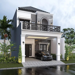 Dijual Rumah Konsep Villa Ready Progress Bangun Oma Campus Malang