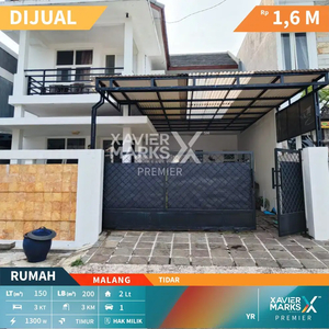 Dijual Rumah Villa Bagus di Area Tidar Malang