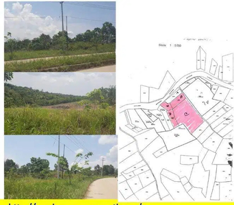 DIJUAL TANAH 5,7 HA DI JALAN SOEKARNO HATTA KILO KM 13 PULAU BALANG