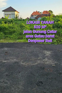 DIJUAL TANAH JLN GUNUNG CATUR GATSU BARAT DENPASAR