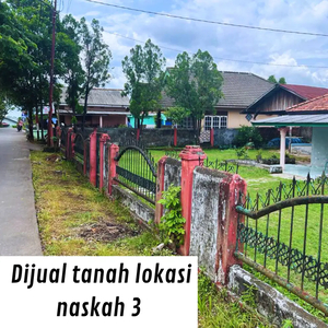 Dijual Tanah Pinggir Jalan Naskah 3 Belakang Gramedia World (KM 7)