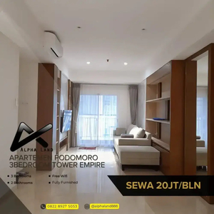 Disewa Premium Apartment Podomoro Medan Tower Empire