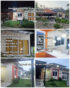 Disewakan Rumah Cluster di Semarang Barat cocok untuk Kantor/ Rumah