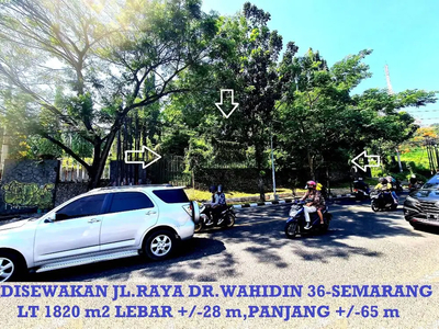 Disewakan Tanah Strategis Usaha Raya Dr.Wahidin 36 Semarang-Candisari