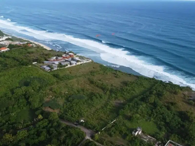 Harga Turun, Tanah los tebing pantai Uluwatu, Pecatu