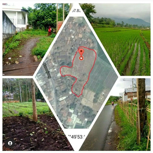 Jual Tanah 1,3 Hektar Di Samarang Garut