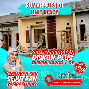 Promo Terbaru Rumah Murah Siap Huni