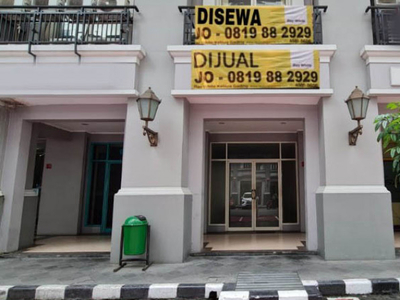 Disewa Ruko Sewa Boulevard Barat Raya, MOI, Luas 4,2x15m2