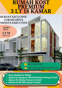 RUKOST PREMIUM LOKASI STRATEGIS SUHAT START 1.5 M AN SOLUSI INVESTASI