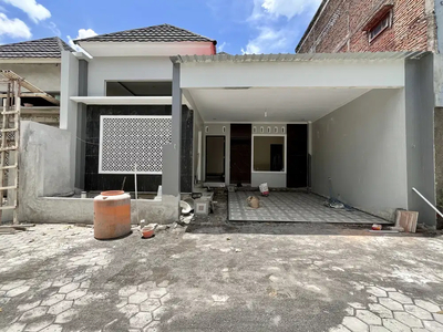 Rumah Baru Modern Minimalis Tanah Luas Seputar Jogja Bay Maguwoharjo