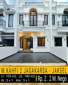 Rumah Baru Siap Huni Dalam Cluster Di M Kahfi 2 Raya Jagakarsa Jaksel