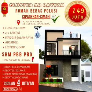 Rumah Elite di Jual SHM Dan Surat² Lengkap di Cipageran Cimahi