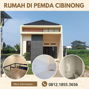 Rumah Minimalis di Sukahati Cibinong, dekat stasiun Bojonggede