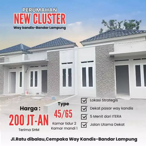 Rumah murah ideal lokasi strategis di Bandar Lampung