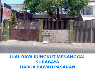Rumah Raya Rungkut Menanggal Surabaya SHM siap KPR NOL JALAN Komersial