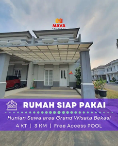 RUMAH SEWA 4 BEDROOM GRAND WISATA