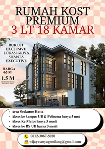 SOLUSI CERDAS PASSIVE INCOME 300 JUTA/TH, RUKOST LOKASI SUHAT 1.5 M AN