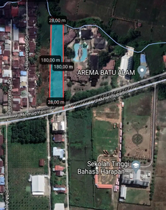 Tanah Jual Tepi Jalan Raya Ayani 2 Samping Hotel Dangau di Pontianak