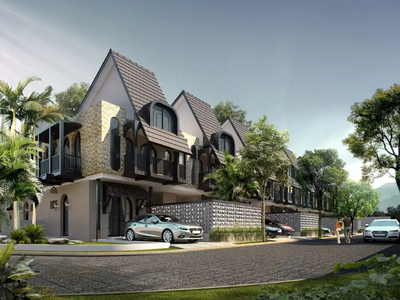 VILLA 2 lantai exclusive pemandangan gunung dekat wisata Jatimpark 3