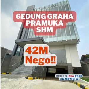 DIJUAL Gedung Graha Pramuka, 759m2, SHM