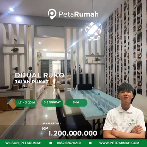 Dijual Ruko Di jalan Pukat