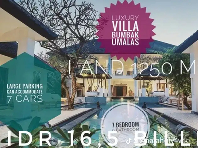 Dijual VILLA MEWAH KEROBOKAN. UMALAS BUMBAK BALI.