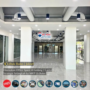 Disewakan Office Space di Gedung 7 LT Strategis Selangkah MRT Lb Bulus