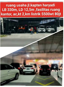 Disewakan ruang usaha cocok utk segala usaha lokasi pinggir jln..