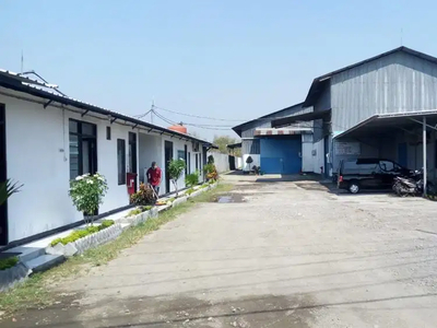 Gudang Ex Pabrik Nol Jalan Mojokerto - Lamongan 1.24 Ha
