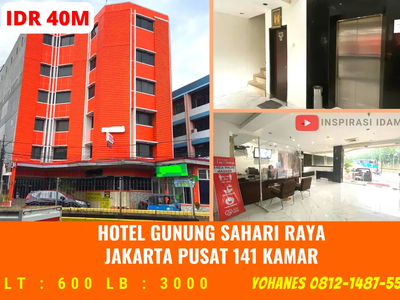 Hotel di Gunung Sahari Raya Jakarta Pusat