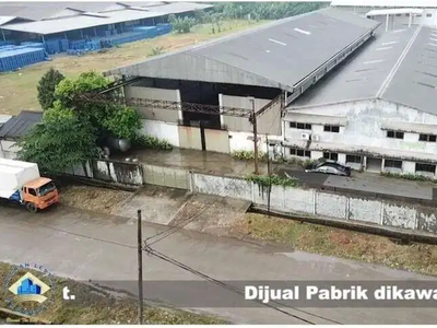 Jual Pabrik dikawasan industri cikupa - Tangerang