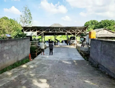 Tanah Luas 1500 mtr pinggir jl raya under pas Duren kaya Bekasi timur