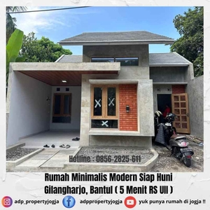 Dijual Rumah Siap Huni Minimalis Modern Lokasi Gilangharjo Bantul