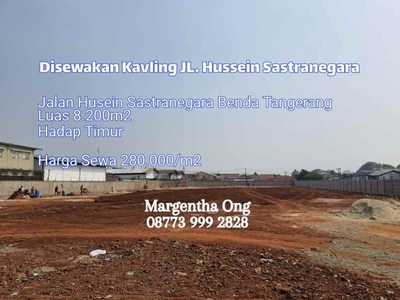 Kavling Jl Husein Sastranegara Benda Tangerang Hadap Timur