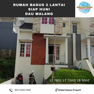 Ready Rumah 2 Lantai Super Strategis Murah View Menawan Di Kota Malang