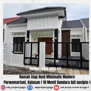 Rumah Siap Huni Minimalis Modern Di Purwomartani Kalasan Sleman