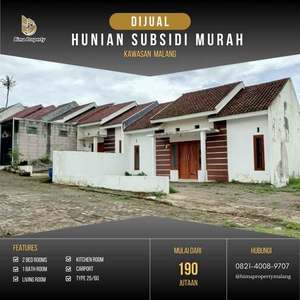 Rumah Subsidi 1 Lantai Di Malang