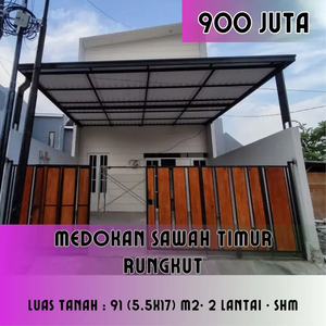 2 Lantai Termurah ‼️ Rumah  Medokan Sawah Timur Rungkut dekat UPN