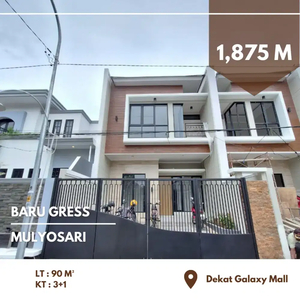 Baru Gress‼️Rumah Mulyosari dekat Pakuwon City, Galaxy Mall