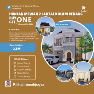 Di Jual Rumah premium 2 Lantai Kota Yogyakarta