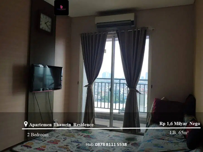 Dijual Apartement Thamrin Residence Low Floor 2BR Full Furnished