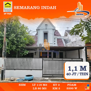 DIJUAL DISEWAKAN RUMAH BAGUS DAERAH SEMARANG INDAH