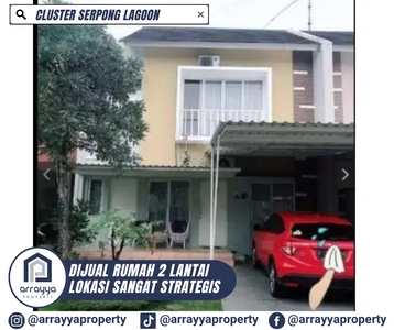 Dijual Hunian Cluster 2 Lantai Serpong Lagoon -AH591