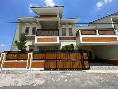 Dijual Rumah 2 Lantai Siap Huni View Sawah & View Gunung Merapi