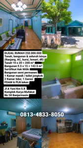 Dijual Rumah beserta isinya