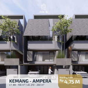Dijual Rumah Brand New Dlm Townhouse di Ampera Kemang Jakarta